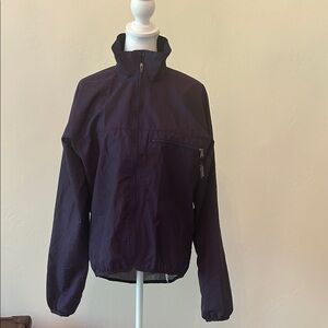 Patagonia Dark Purple Windbreaker/Rain Jacket